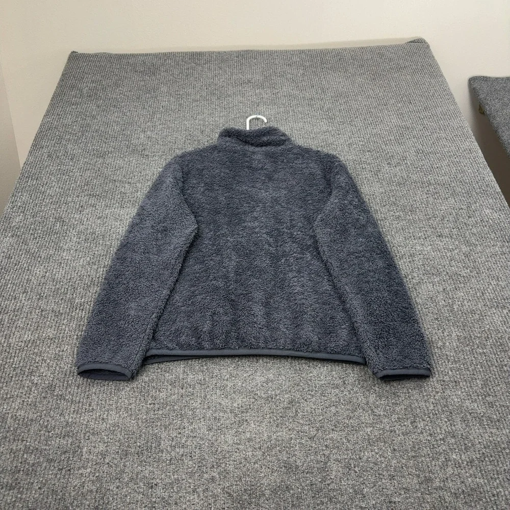 Patagonia Fleece Pullover‎ Small Grey Polyester Quarter Zip Los Gatos Gorpcore